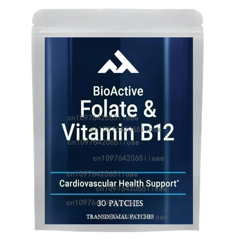 

30 патчей B12 Прозрачные пластыри — 100% натуральные витаминные пластыри для женщин, энергии и поддержки тела