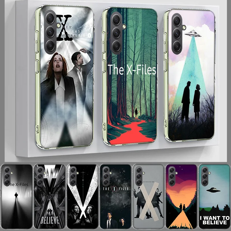 The X Files I Want to Believe Cover Phone For Samsung Galaxy A70 A50 A40 A30 A20E A10 A71 A51 A41 A31 A21S A11 A9 A8 A6 Plus A7