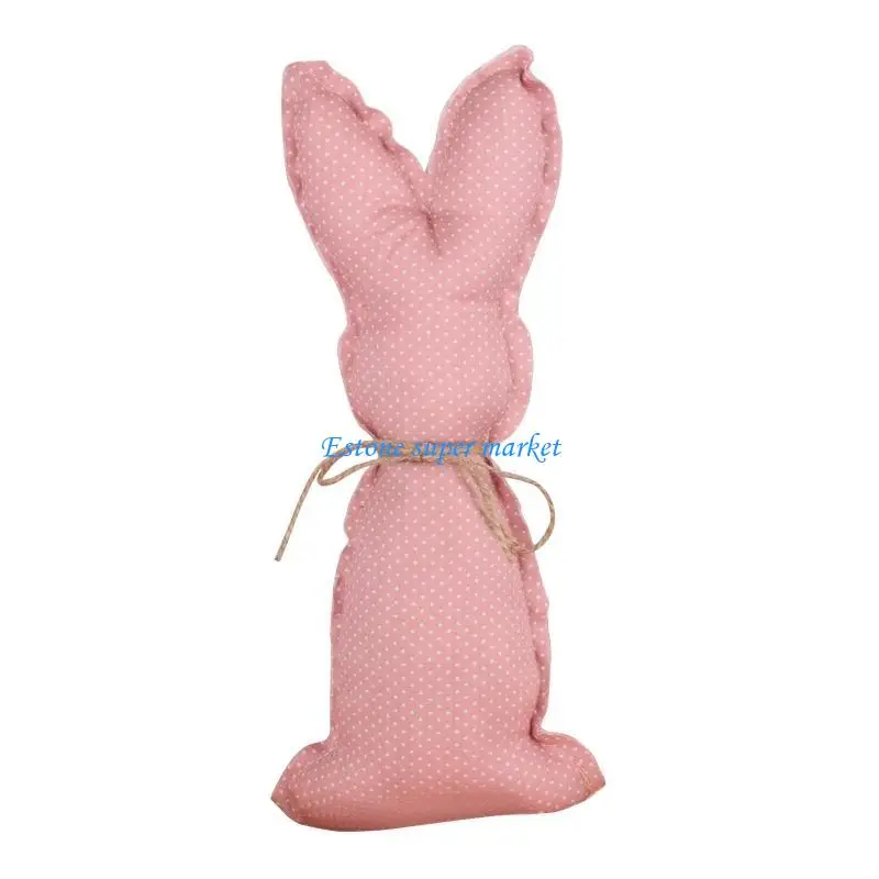 

090B Decorative Supplies Easter Plush Bunny Ornaments Relieve Stress Supplies
