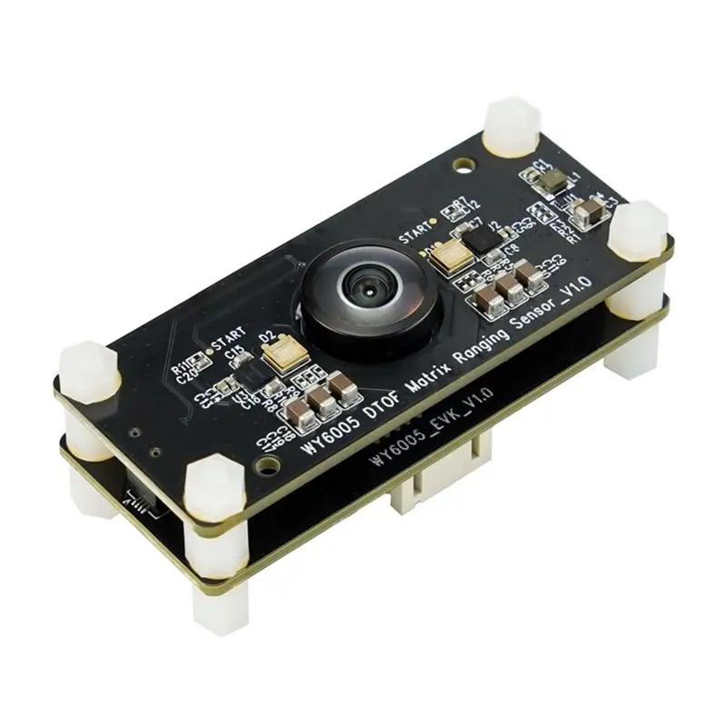 ABZW Blind Spot Detection 64X8 Matrix DTOF 3D Laser Ranging Sensor 120° FOV 5M For Robot Obstacle Avoidance