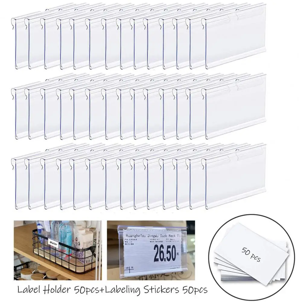 1 Set Price Tag  Useful Display Price Label Stand  Compact Price Label Holder