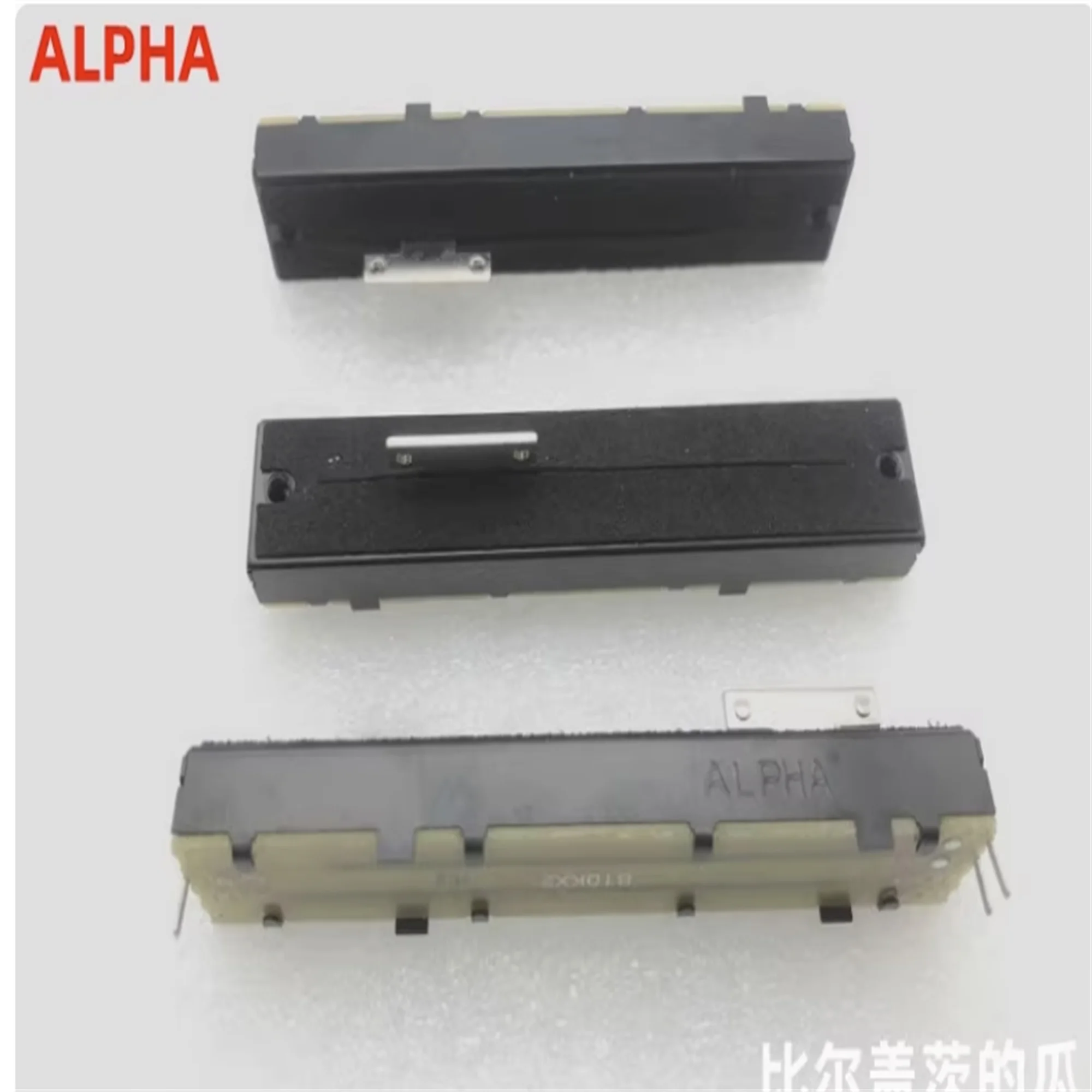 1 PCS ALPHA Taiwan RA60D1-220 track type single link direct sliding potentiometer B10K9-T axis outer pin