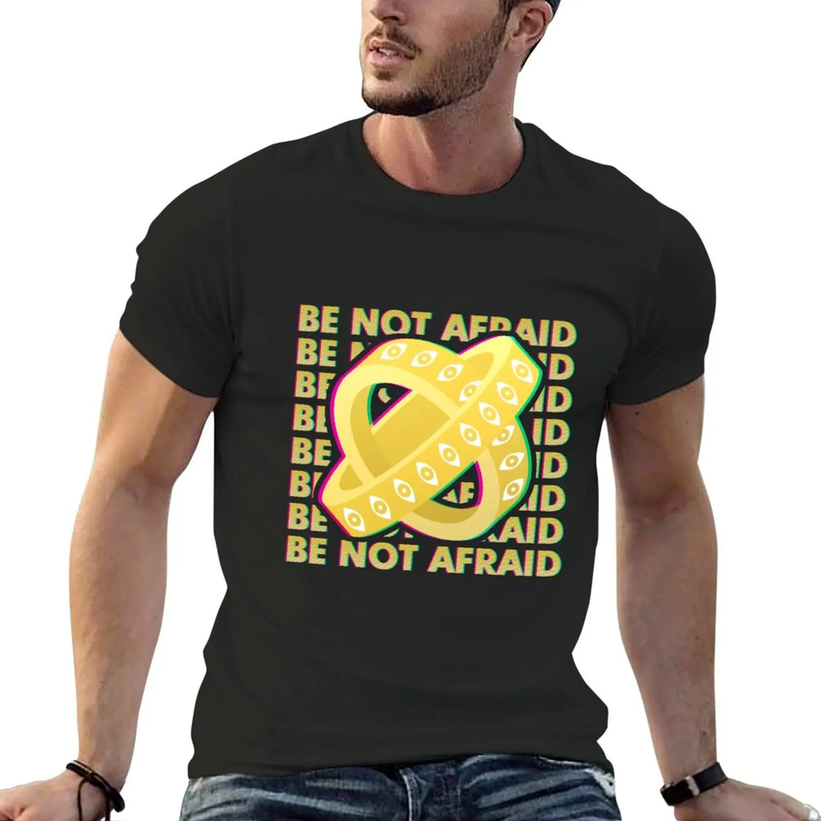 Be Not Afraid Ophanim Throne | Biblically Accurate Biblical Angel T-Shirt korean fashion anime t shirts for men