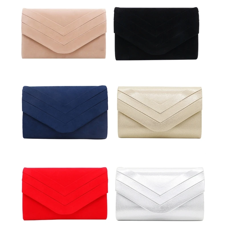 

Fashion Women Flap Envelope Bag Formal Evening Bag Female Elegant Wedding Clutches Handbag Party Banquet Crossbody Shoulder Bag