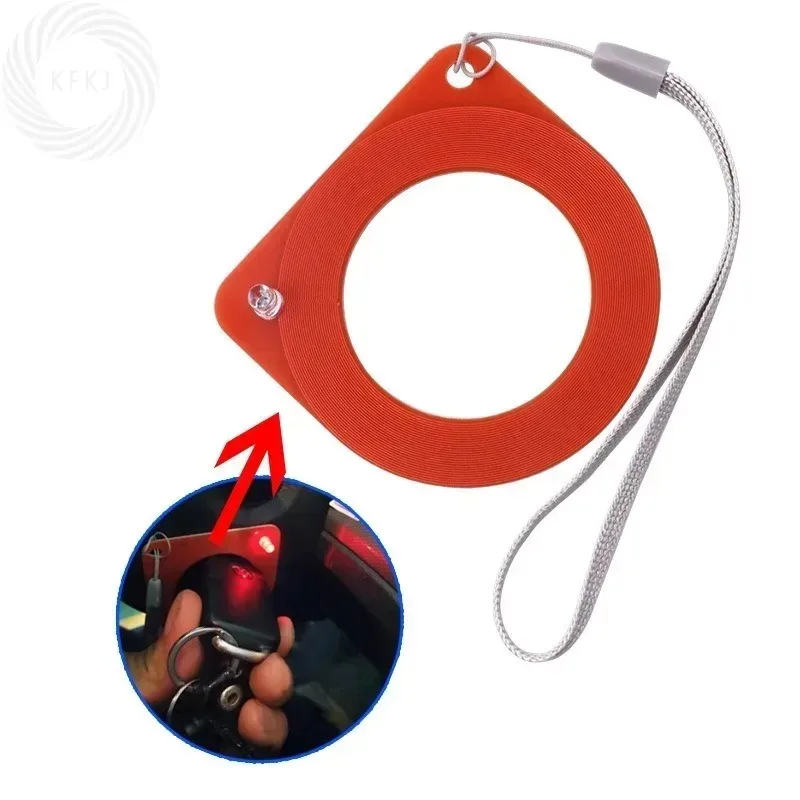 Red Immobiliser System Automatic Repair Inspection Coil Tester For Universal Portable ECU Test Coil Tool Fast Checking Chip