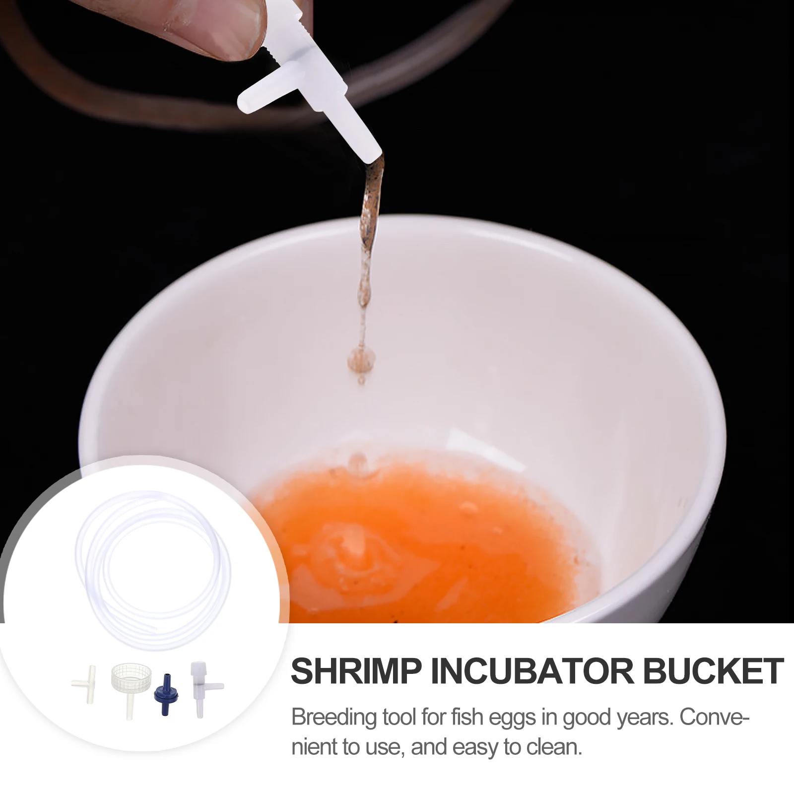 

2 Sets Shrimp Hatchery Accessories DIY Incubator Tools Brine Shrimp Hatching Kit Aquarium Kits 5 Pieces Safe Practical Easy