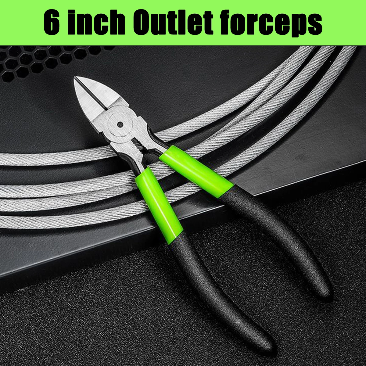 6 inch Multifunctional Diagonal Pliers Needle Nose Pliers Hardware Tools Universal Wire Cutters Side Cutter Cutting Pliers