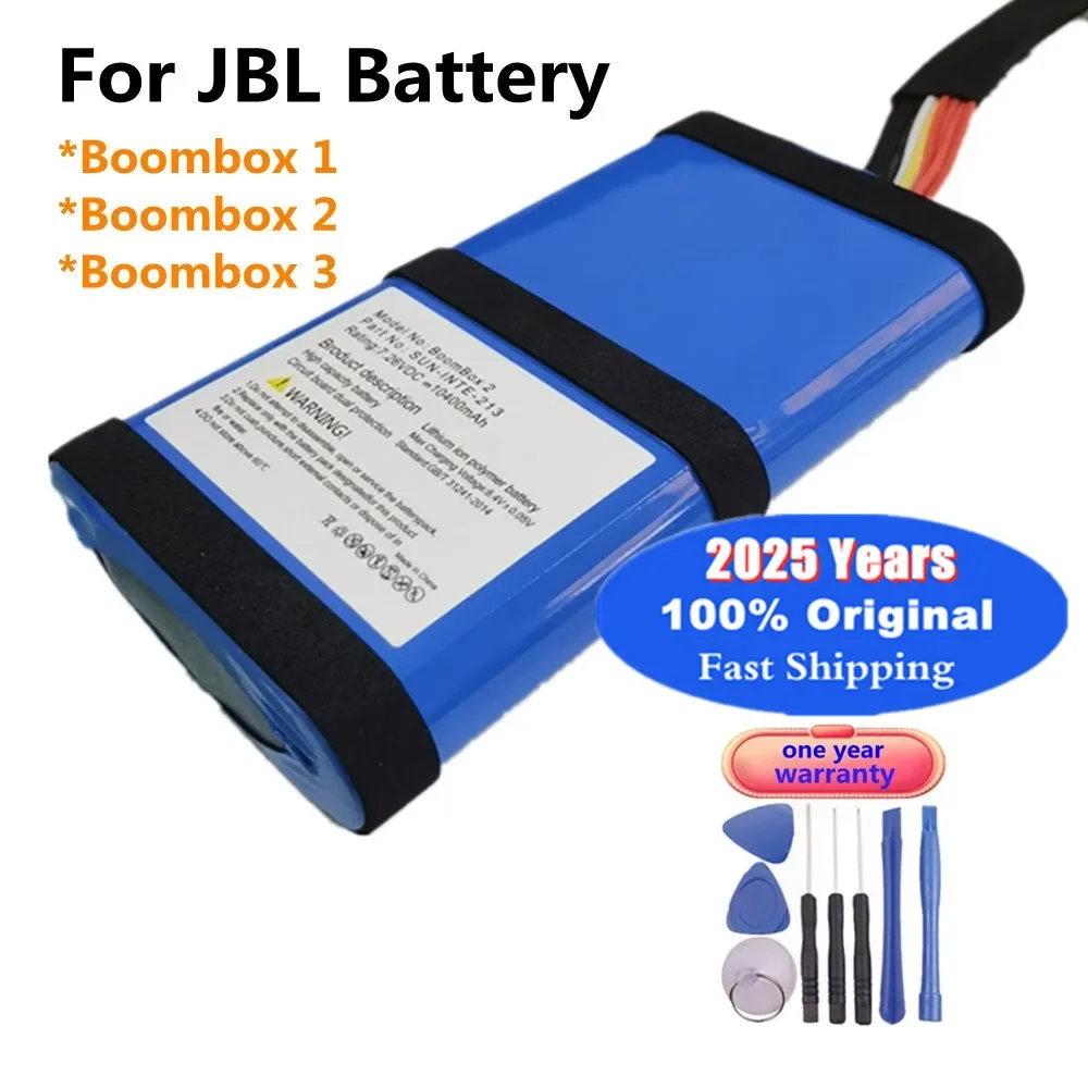 2025 Years Original Boombox1 Battery For JBL Boombox 1 / Boombox 3 / Boombox 2 Player Speaker Bluetooth Battery Bateria Batteri