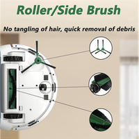 ABRW-For Irobot Combo Essential Series Y0140 Y0110 Y0112 Robot Vacuum Cleaner Accessories Main Side Brush Filter Mop Pad Kit