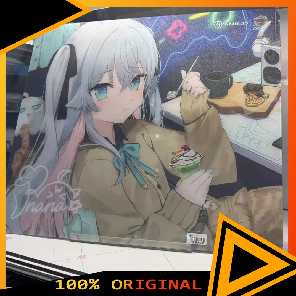 

Коврик для мыши PAN Esports Kagura Nanaa Glass, гладкий и скоростной, аналог Amicis для TTK, APEX, CSGO, Valorant, для ПК-геймеров