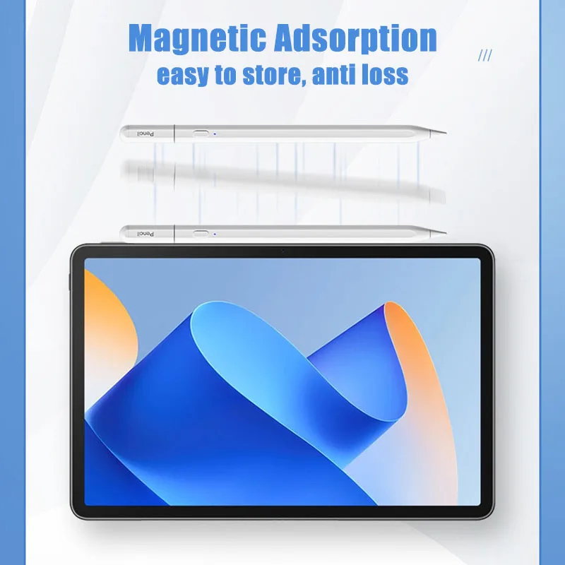 ปากกาสไตลัสใหม่สําหรับแท็บเล็ต IOS ดินสอการปฏิเสธปาล์มพอร์ตชาร์จที่ซ่อนอยู่ปากกาสมาร์ทปากกาสัมผัสหน้าจอแบบ Capacitive สําหรับดินสอ iPad