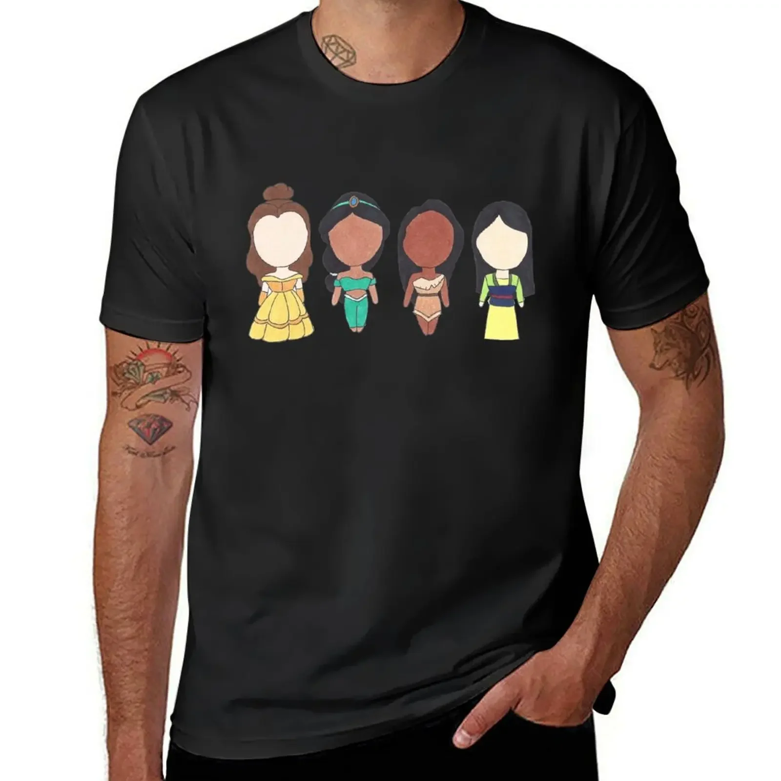 

Princesses T-Shirt baggy shirts essential t shirt oversized t shirt mens graphic t-shirts anime