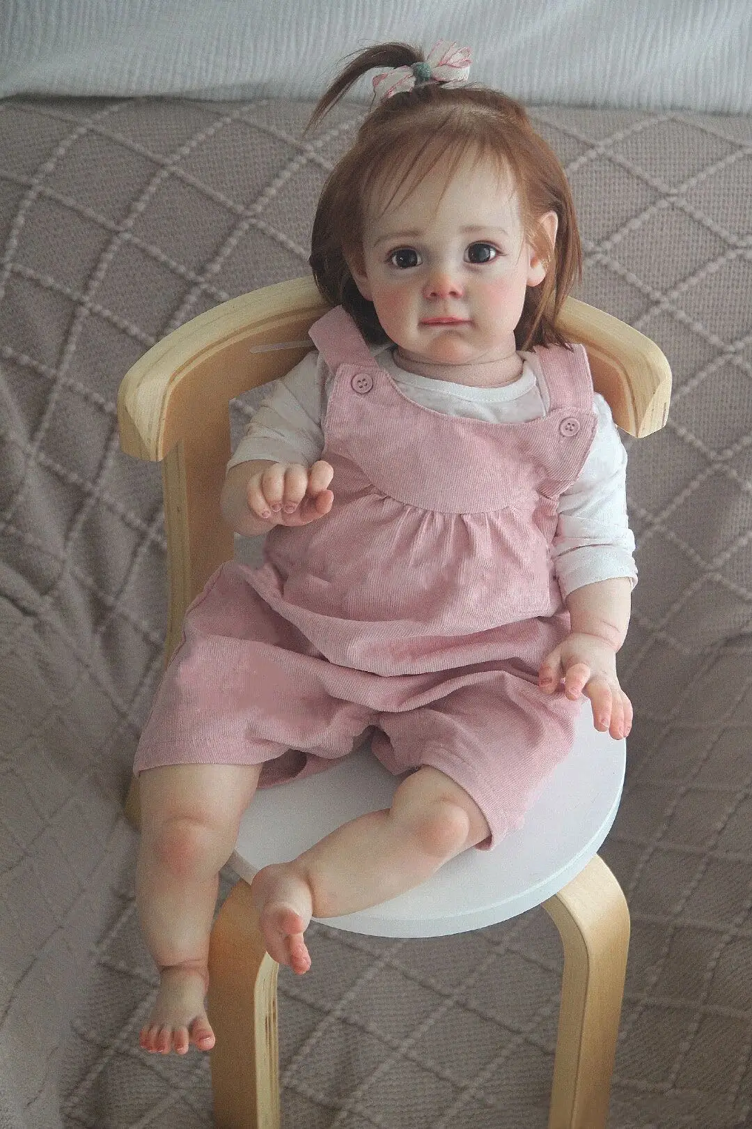 

Cokela 60 см/24 дюйма Reborn Baby настоящая кукла реборн мягкая приятная ткань тело реалистичная 3D краска для кожи с краской Genesis художественные куклы