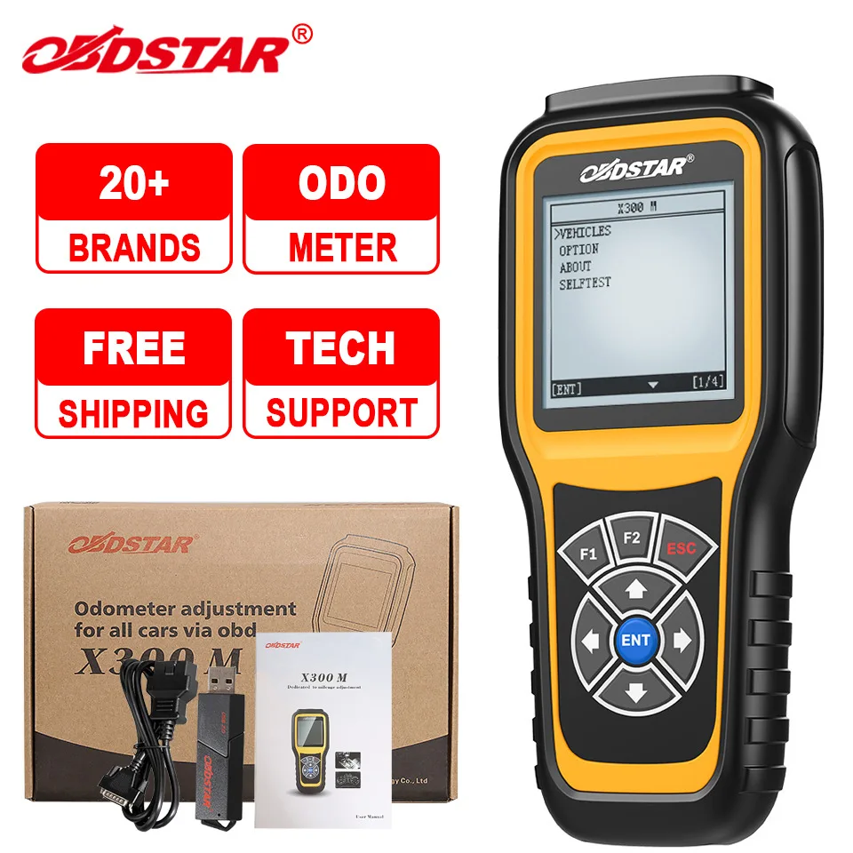 X300M diagnostic tool for odometer calibration and kilometers adjustment