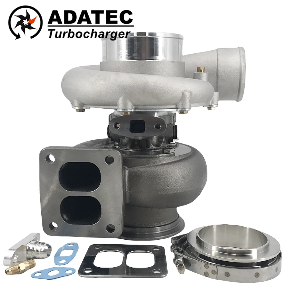 Gen2 PTE 7675 PTE7675 Turbo T4 Twin Scoll Vband 1.25AR توربينات المياه المبردة كرة سيراميك تحمل شاحن توربيني عالي الأداء #2