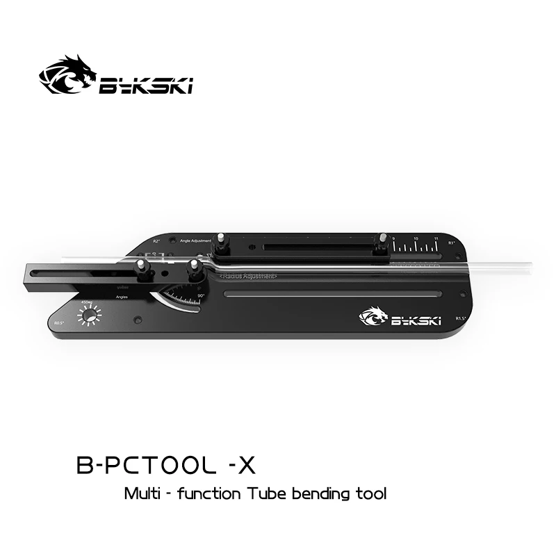 Bykski Multi-Function Pipe Bending Tool, Multi-Track Angle Assist For Acrylic / PETG Tubing, ABS Plastic Mould