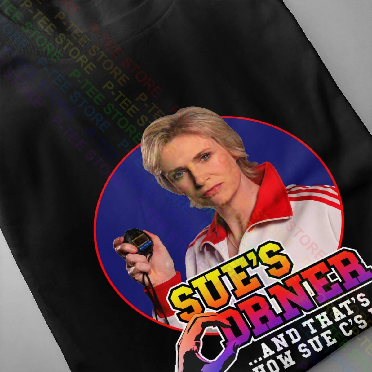 Glee Tv Show Sue'S Corner Shirt T-shirt Vtg Retro Natural Hot Deals Tee