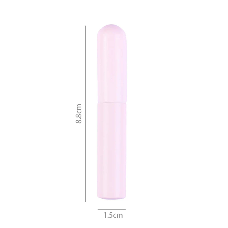 Portable Soft Round Head Brush Concealer Brush Silicone Lip Brush Makeup Brush Tool Silicone Q-elastic Smudge Brush Makeup Tool