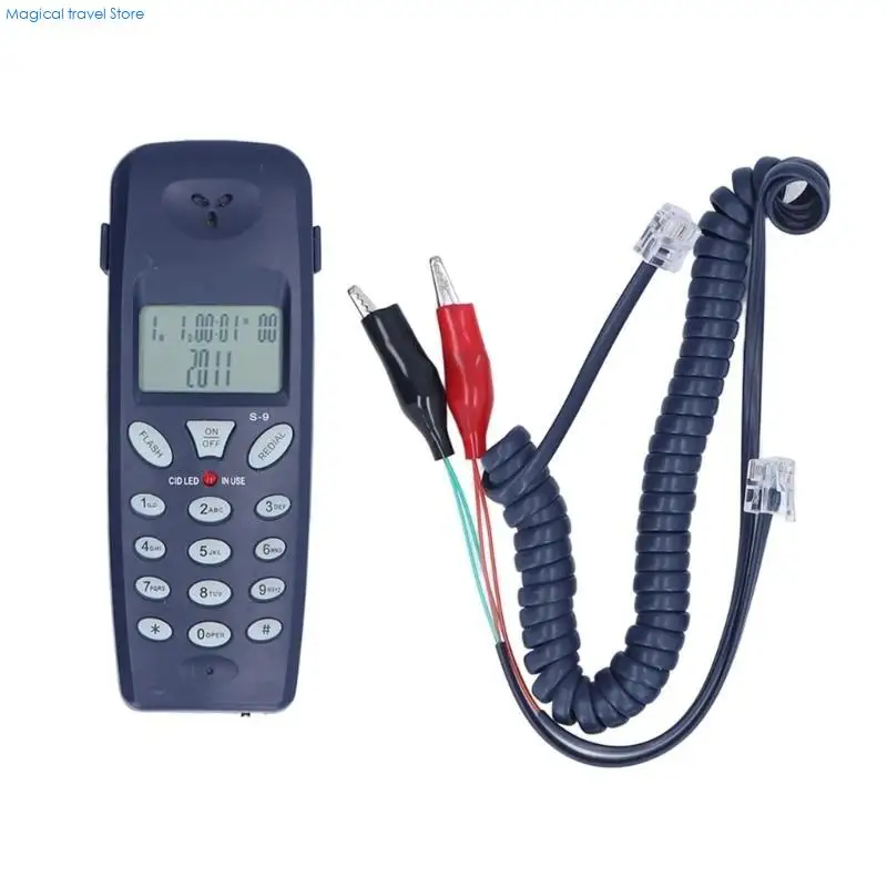 N2UB Portable Telephone with Caller Display and Line Test Function Suitable for Home and Office Use