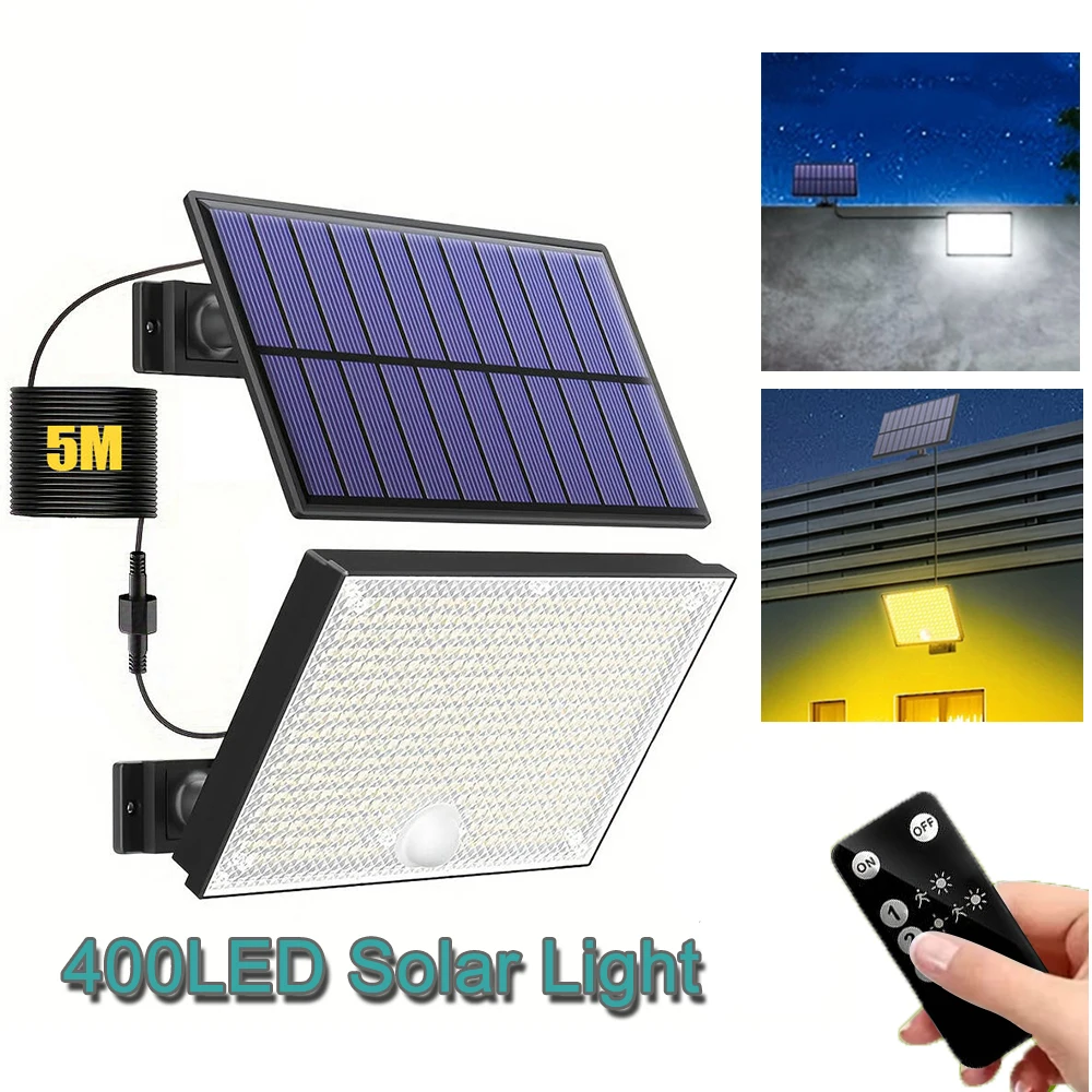 400LED Solar Motion…