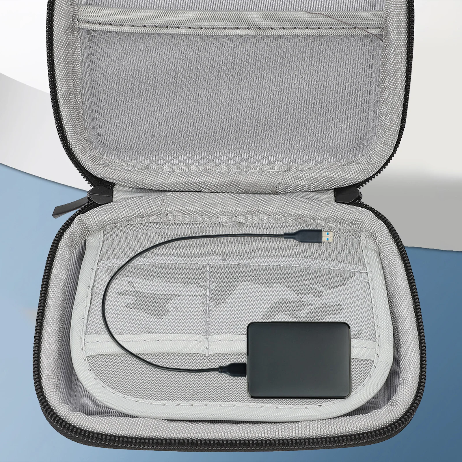 

EVA Storage Bag Shockproof Dustproof Water Resistant Digital Accessory Pouch Cable ganizer Case for Electronic Accessories