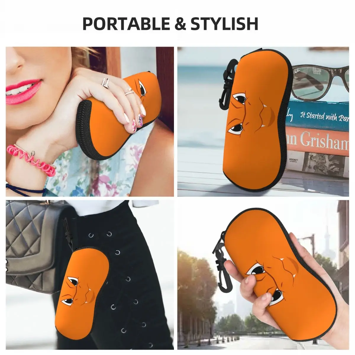 Immagine 7: Custodia per Occhiali con Personaggi Pokémon, Scatola per Occhiali da Sole per Studenti, Contenitore Anti-Pressione per Occhiali