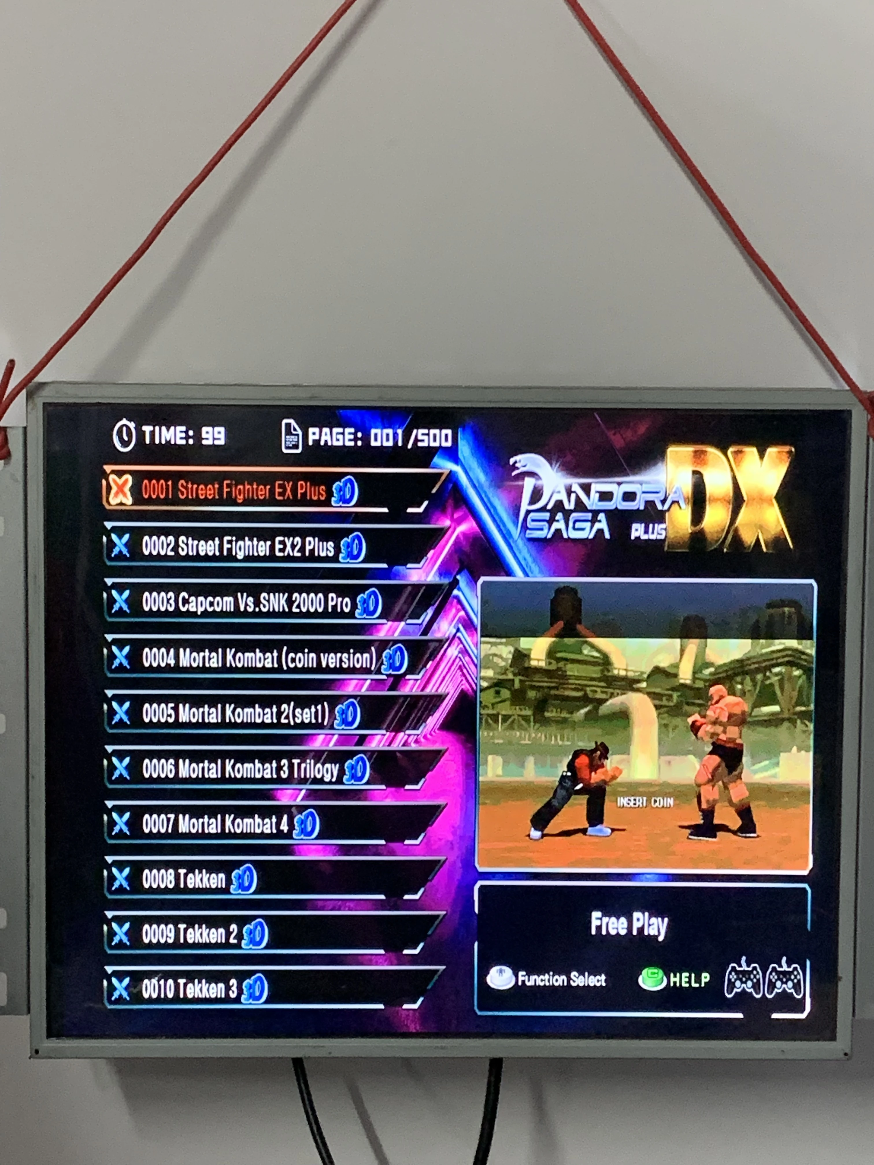 5000 in 1 Saga Box DX Plus Arcade Multi-Spielekonsole Jamma Mainboard PCB Joystick Bartop Schrank Maschine HDMI VGA CGA CRT