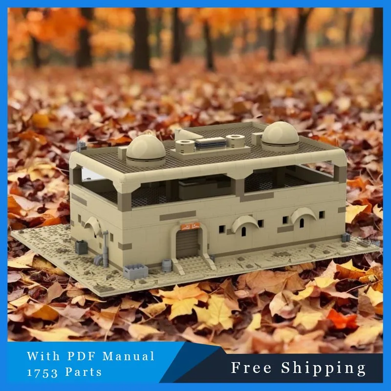 1753 قطعة معركة النجوم الشهيرة منزل من طابقين اللبنات نموذج لعب للأطفال لتقوم بها بنفسك مجموعة التعليمية هدية الكريسماس #6