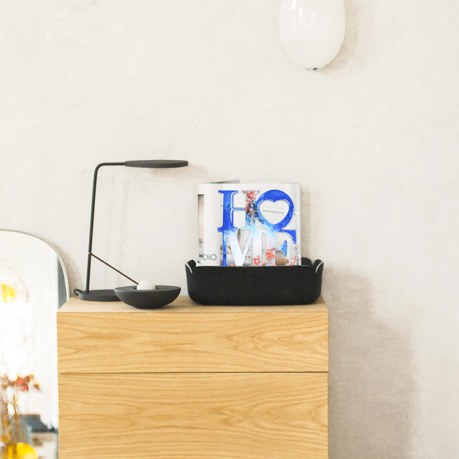 لتقوم بها بنفسك قالب من السيليكون الحروف الإنجليزية سطح المكتب زخرفة أداة للحرف اليدوية صديقة للبيئة آمنة عملية الإبداعية قالب راتنجات الايبوكسي فكرة هدية