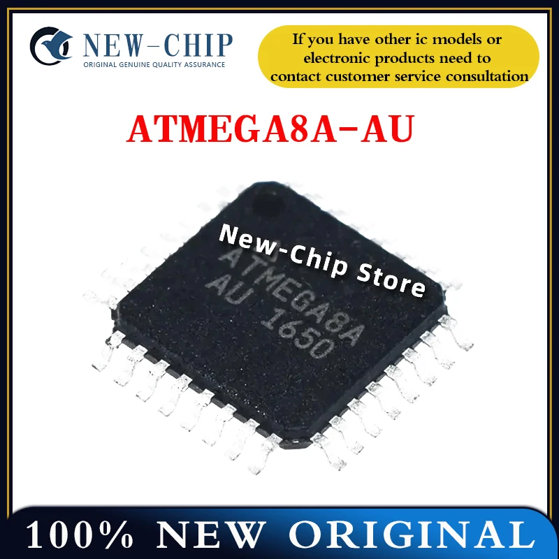 

2PCS-50PCS/LOT ATMEGA8A-AU TQFP-32 New original ATMEGA8A