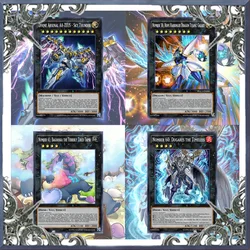 YGO популярный Экстра палуба XYZ карточка Sky Thunder номер 41 № 38 карточная игра Yugioh легкая игра не оригинальный мастер Дуэль