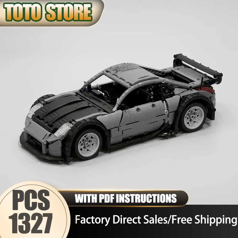 Super Sportwagen Moc Bouwstenen DK's 350Z (1:12) Kampioen Snelheid Auto Model Technologie Blokken Montage Gift Speelgoed DIY Sets
