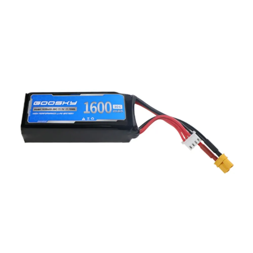 Goosky E2 GPS Helicopter UH-1Y Parts 11.1v 1600mAh 30C  17.76wh Battery / Main Blade / Tail Blade / Use For Goosky E2 Helicopter