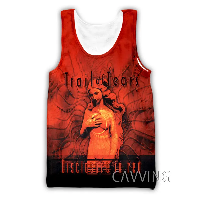 CAVVING 3D Printed  Trail of Tears  Band   Tank Tops Harajuku Vest  Summer Undershirt Shirts Streetwear for Men/women