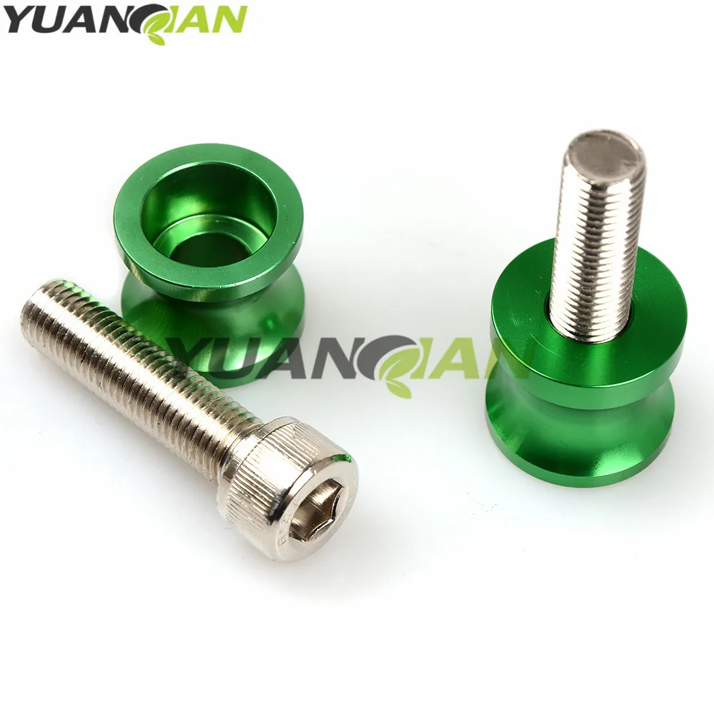 مسامير حامل بكرات Swingarm للدراجات النارية باستخدام الحاسب الآلي لـ KAWASAKI ER6N Z750 Z750R Z250 NINJA 250 300 Z1000 1000 Z900 Z 900 Versys