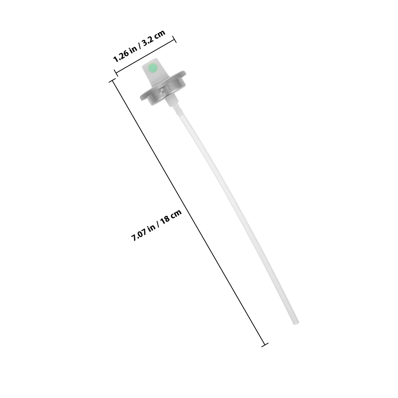 10 قطعة علبة الهباء الجوي فوهة رذاذ صمامات عالية الكفاءة رذاذ الطلاء فوهة تمديد محول استبدال خرطوم زجاجة البخاخ