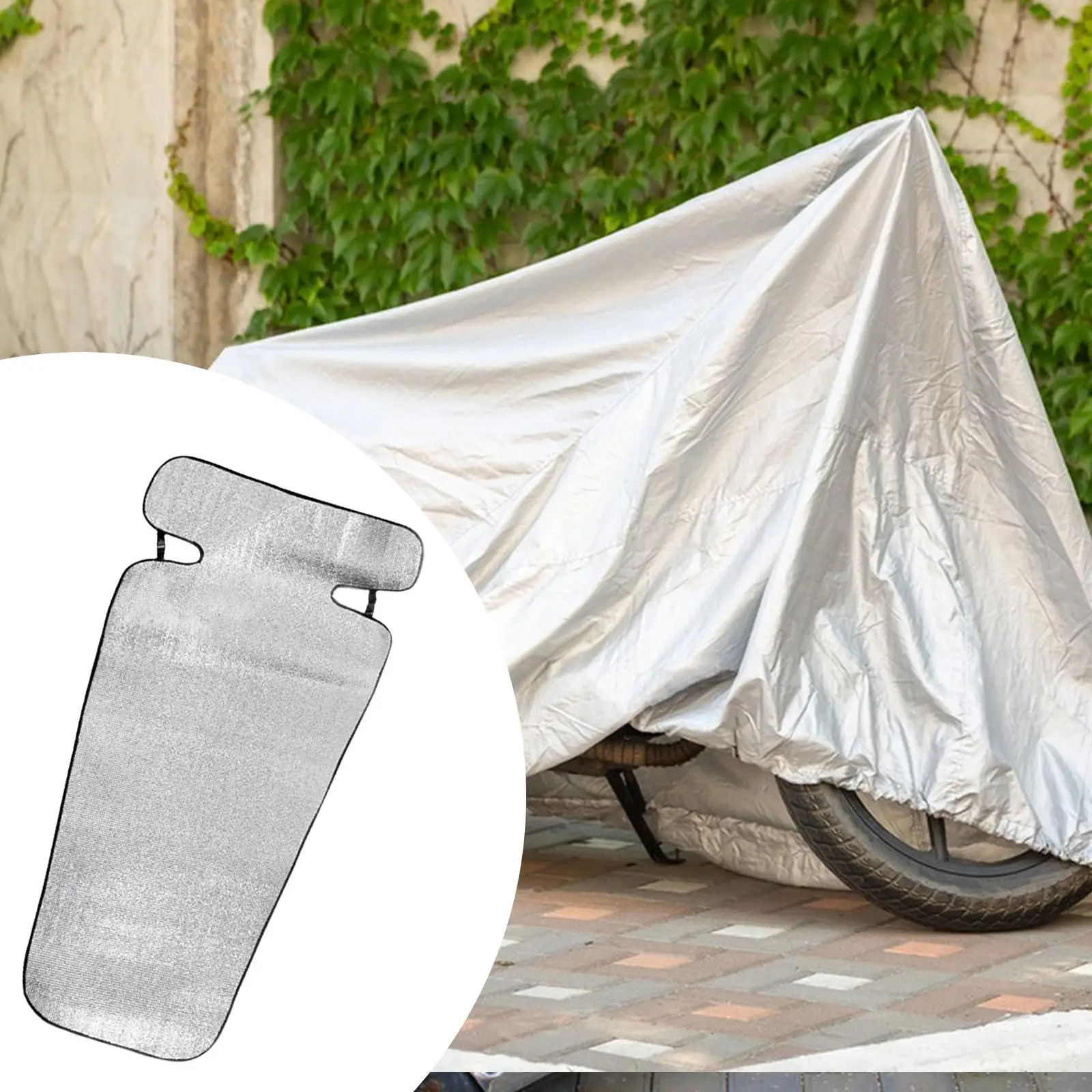 

Motorcycle Sun Shade Cover Seat Cover Protector Dustproof Replacement Protective