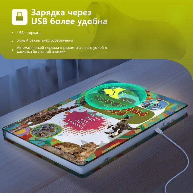 Talking Russian Point Reading Children's Early Education Learning Interactive Toys