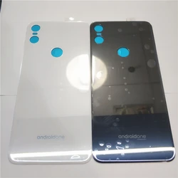 Cubierta trasera de cristal para Motorola Moto One P30 Play xt1941, piezas de reparación de puerta de batería trasera