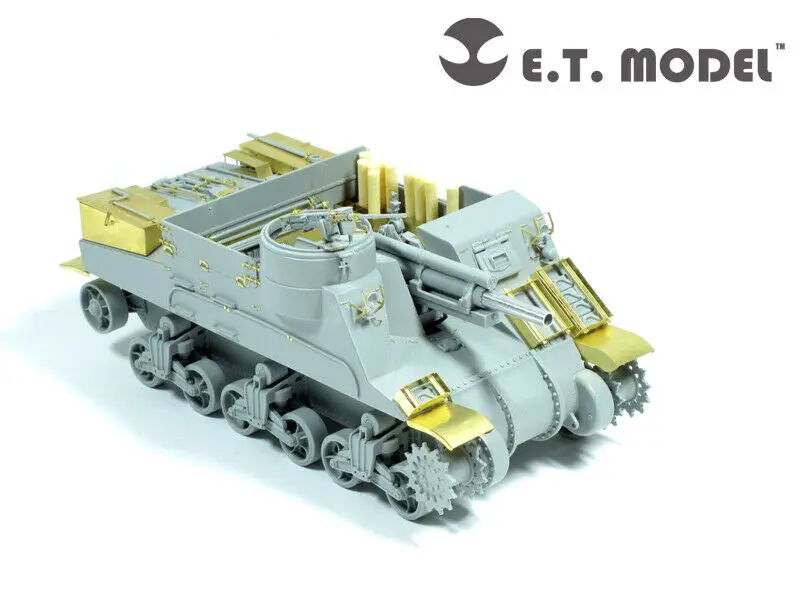 ET Model S35-005 WWII US M7 Priest Mid Production Value Package Detail Up part