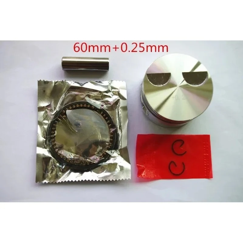 EH12 Piston kit 60mm 0.25mm For  EH12 EH12-2D EH12-2B MT-75 4.0stamper compactor replacement