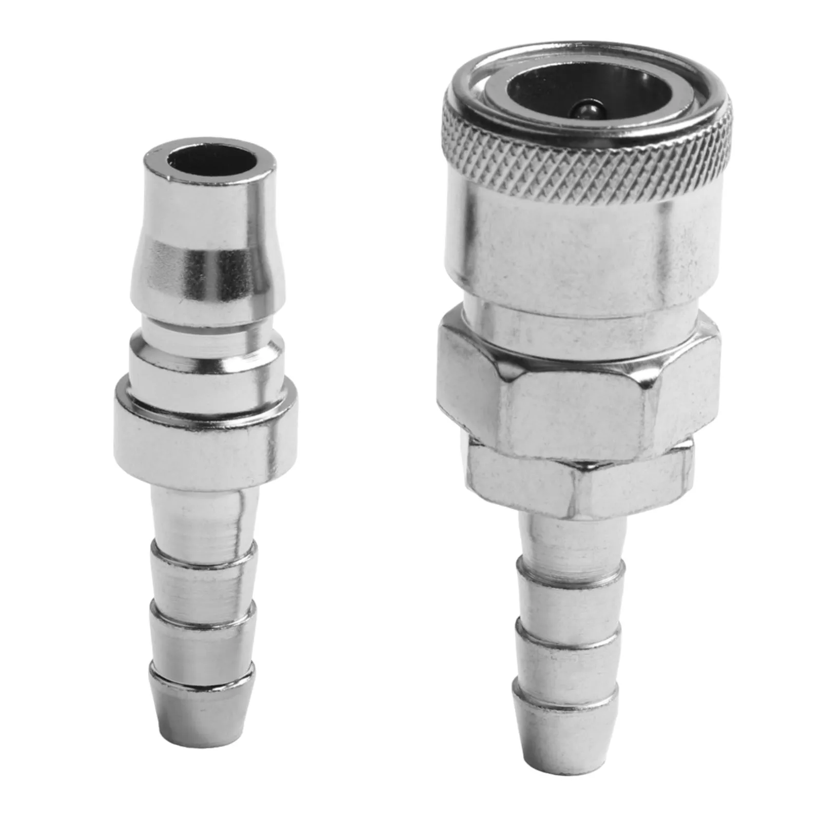 8mm Air Line Coupler Air Hose Connector Air Line Hose Fittings Erosion Resistant Heat Treated Steel Spring Loaded