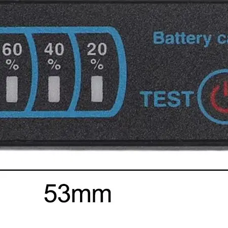 for Mini Battery Capacity Display Tester with LED Indicator for DC 5 to 30V Batteries Suitable for Various Electronic Devices