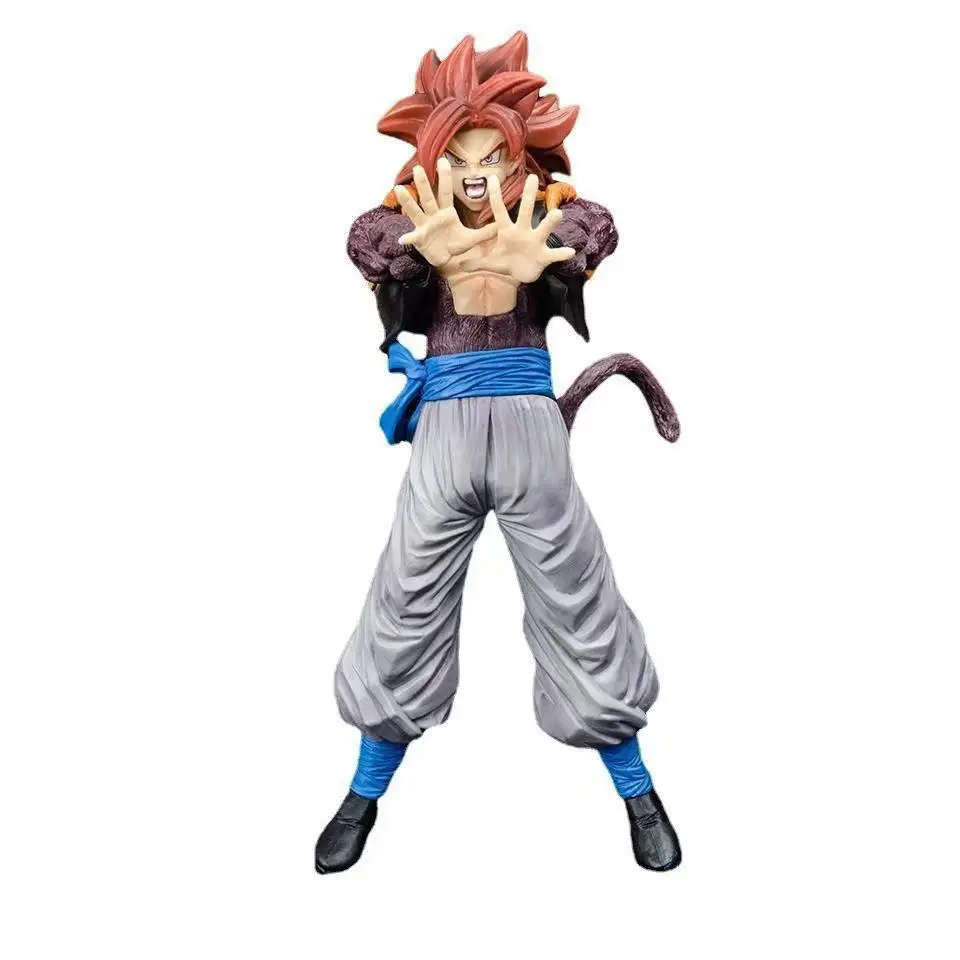 26 cm Anime Dragon Ball Figuren Sjj4 Goku Combat Vorm Action Figure PVC Pop Model Standbeeld Speelgoed Desktop Decoratie Geschenken