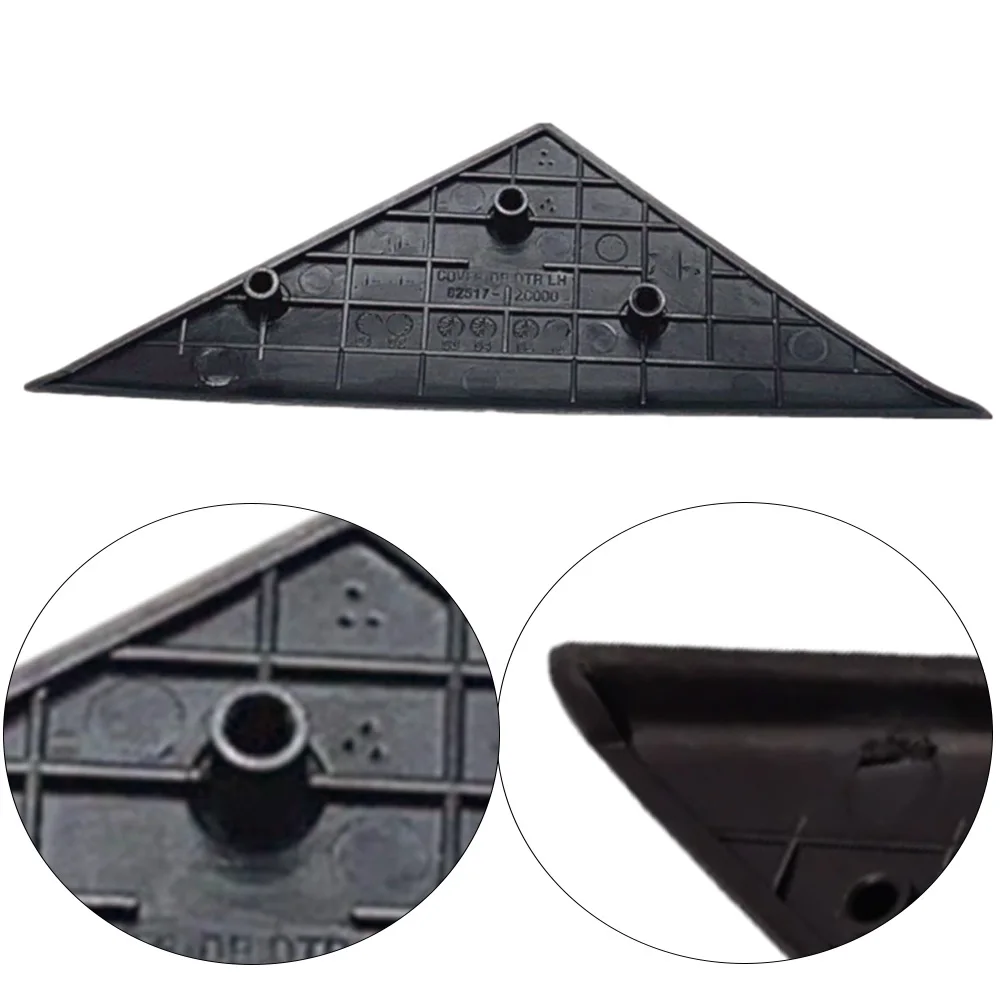 وشاح الباب الأمامي الخارجي مرآة الرؤية الخلفية غطاء لوحة مثلث 82517-2C000 ، 82527-2C000 لشركة هيونداي توسكاني تيبورون 2002-2008 #4