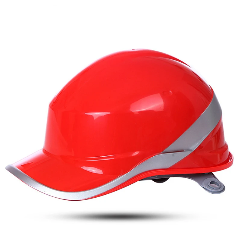 Imagem -04 - Chapéu Duro Segurança Capacete Alta oi Vis Baseball Adesivo Reversível Chapéu Segurança Proteção Construção Hard Hat Bump Cap