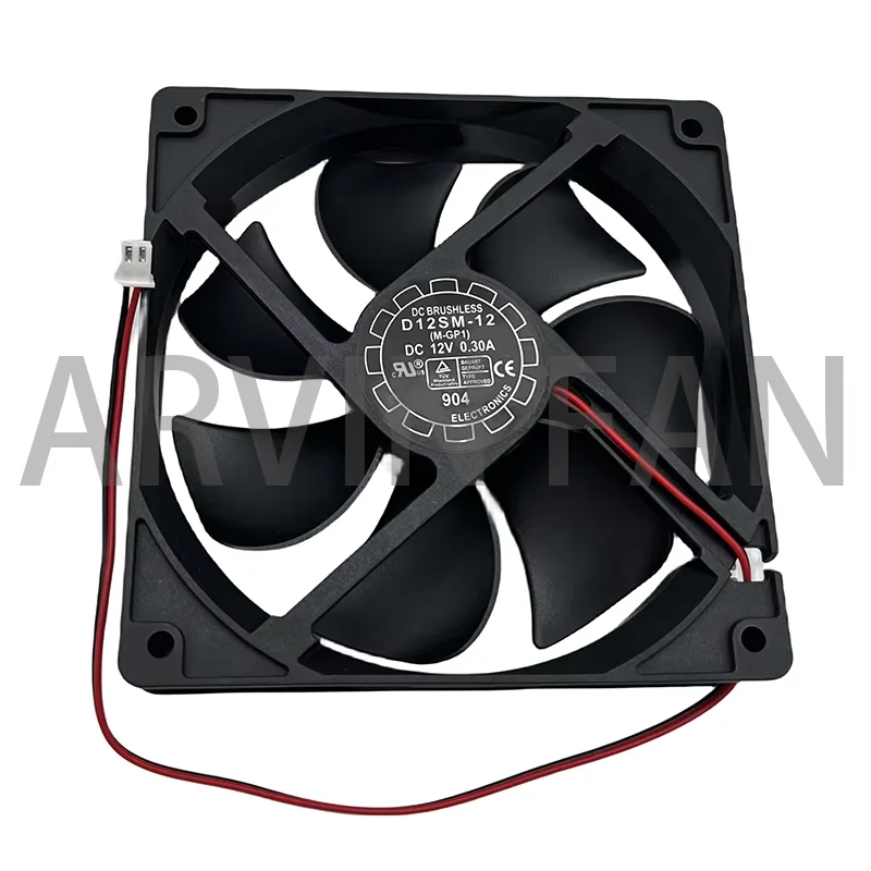 

Brand new Original D12SH-12 D12SM-12 12025 120x120x25mm DC 12V 0.30A Cooling Fan