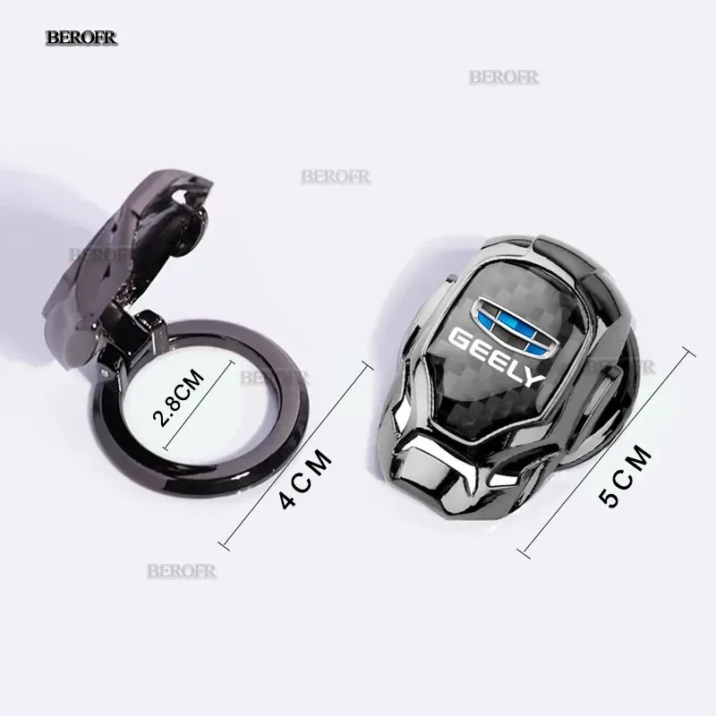 Car One Button Start Protective Cover Ignition Device Sticker Car Accessories For Geely Atlas pro Boyue Haoyue Vision Emgrand GL