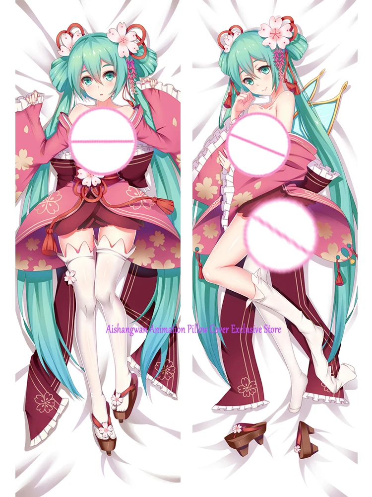 

Dakimakura Anime Pillow Cover Beautiful Girl Double Sided Print 2Way Cushion Bedding Festival Gifts Gifts