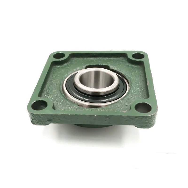 1PC UCF201/UCF202/UCF203/UCF204/ Housing 4 Bolt Mounted Bearing Bore Square Flange Pillow Block